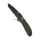 Нож Mini-Griptilian Tanto Black Plain Olive Drab Benchmade складной BM557BKOD